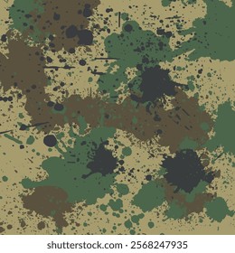 Unique Woodland Jungle Hunter Camouflage Pattern