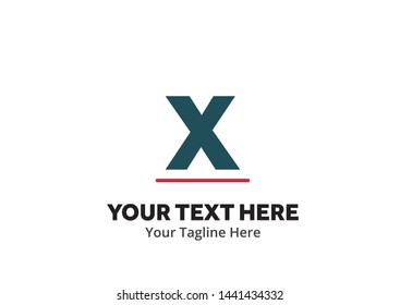 unique x alphabet simple logo creative design in flat style with color . x initial logo creative design for identity, community and business