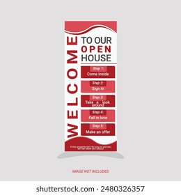 diseño único del Anuncio de x para el hogar abierto