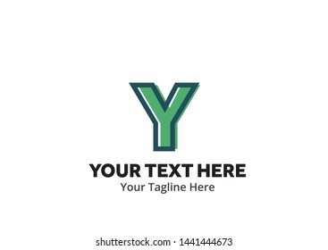 unique y alphabet simple logo creative design in flat style with color . y initial logo creative design for identity, community and business