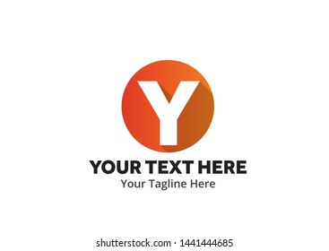 unique y alphabet simple logo creative design in flat style with color . y initial logo creative design for identity, community and business