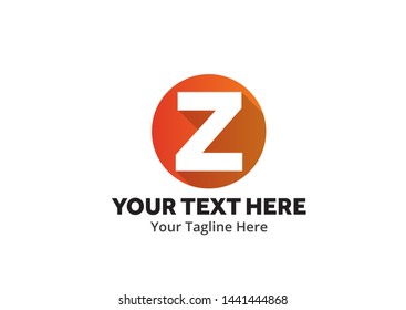 unique z alphabet simple logo creative design in flat style with color . z initial logo creative design for identity, community and business