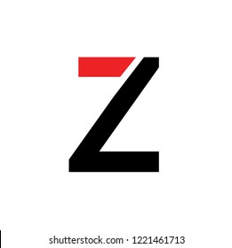 Unique Z Initial Letter Logo Vector