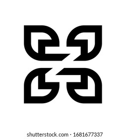 Unique Z logo, monogram, vector
