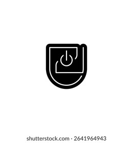 Unique ZU ZU Power button Monogram Alphabet Logo for Modern Companies