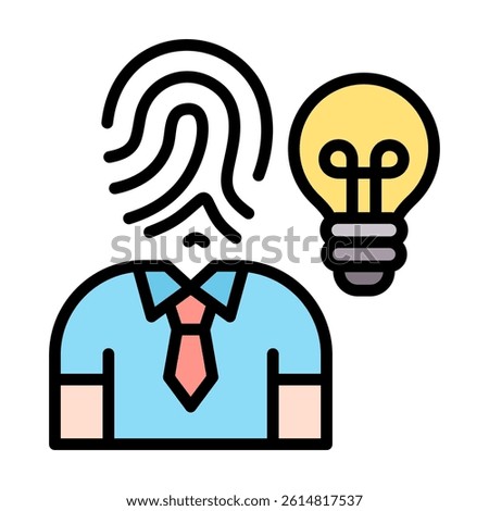 Uniqueness Icon Element For Design