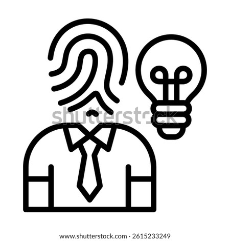 Uniqueness Icon Element For Design