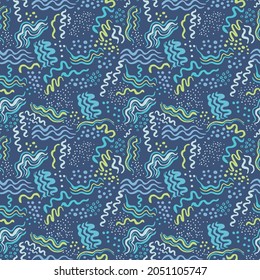 UNISEX COLOURED NAUTICAL SEAMLESS PATTERN