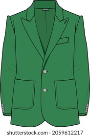 HOMBRE BLAZER JACKET Y PANT SUIT CORPORAR VECTOR DE VESTIDO