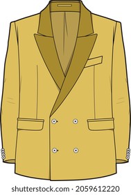 HOMBRE BLAZER JACKET Y PANT SUIT CORPORAR VECTOR DE VESTIDO