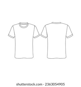 UNISEX SHIRT O NECK MOCKUP DESIGN