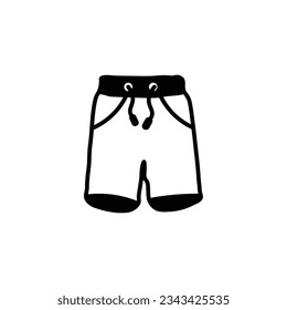 unisex short vector type icon