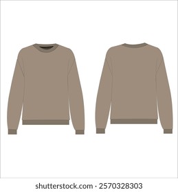 Unisex sweat shirt with victor