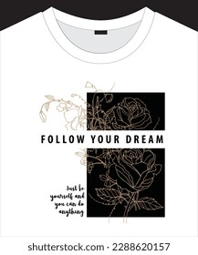 Diseño de patrones gráficos de moda Unisex para la impresión de camisetas