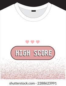 Unisex  trendy graphic pattern design for t shirt print
