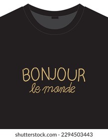 Unisex  trendy graphic pattern design for t shirt print
