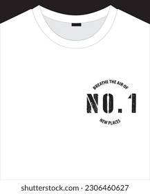 Unisex-trendy-Grafikdesign für T-Shirt-Druck
