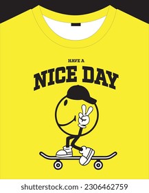 Unisex  trendy graphic pattern design for t shirt print

