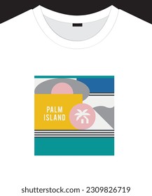 Unisex trendy graphic pattern design for t shirt print