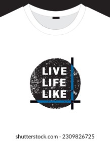 Unisex trendy graphic pattern design for t shirt print