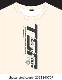 Unisex  trendy graphic pattern design for t shirt print
