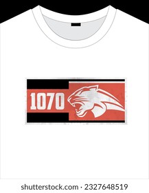 Unisex-trendy-Grafikdesign für T-Shirt-Druck
