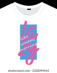 Diseño de patrones gráficos de moda Unisex para la impresión de camisetas