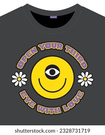 Unisex trendy graphic pattern design for t shirt print