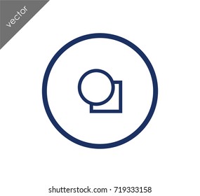 Unite shapes icon