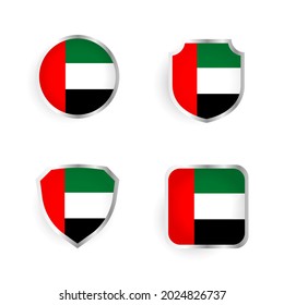 United Arab Emirates Country Badge and Label Collection