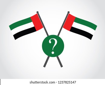 United Arab Emirates Emblem Confusing