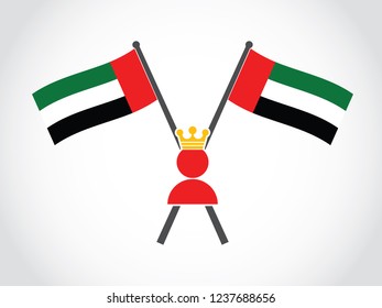 United Arab Emirates Emblem King