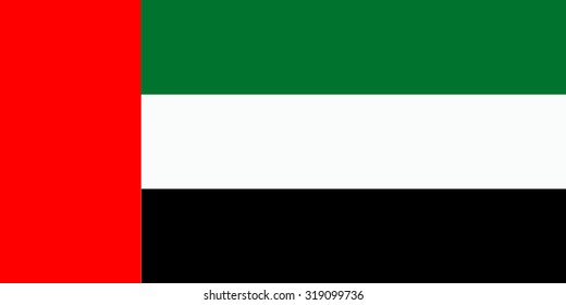 United Arab Emirates Flag