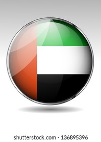 United Arab Emirates flag button