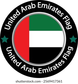  United Arab Emirates Flag Logo Design