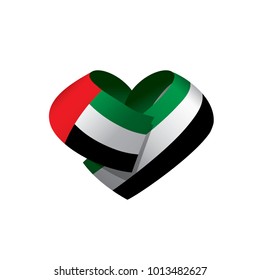 United Arab Emirates flag, vector illustration