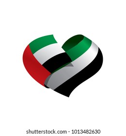 United Arab Emirates flag, vector illustration