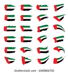 United Arab Emirates flag, vector illustration