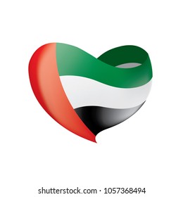 United Arab Emirates flag, vector illustration