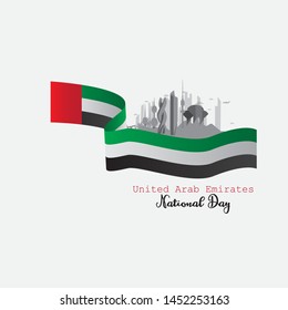 United Arab Emirates National Day, can be used for greting card, poster or banner