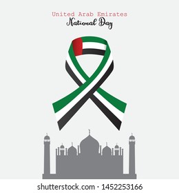 United Arab Emirates National Day, can be used for greting card, poster or banner