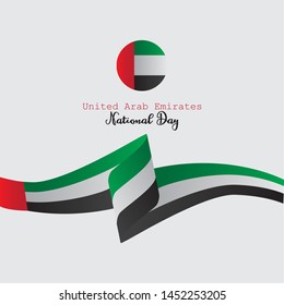 United Arab Emirates National Day, can be used for greting card, poster or banner