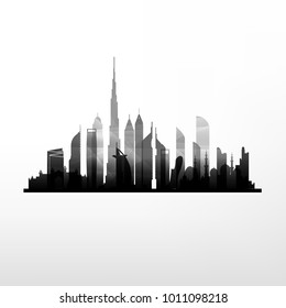 United Arab Emirates sky-city skyline buildings