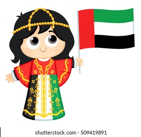 Uae Girl Stock Vectors, Images & Vector Art | Shutterstock