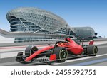 United Arab gp street city bay win flag f1 one race prix car event logo sign auto icon jet sport racing fast fans game team motor speed art vector power UAE track racer yas track banner flyer poster
