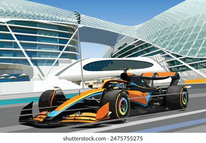 United Arab gp street city bay win flag f1 one race prix car event logo sign auto icon jet sport racing fast fans game team motor speed art vector power UAE track racer yas track banner flyer poster
