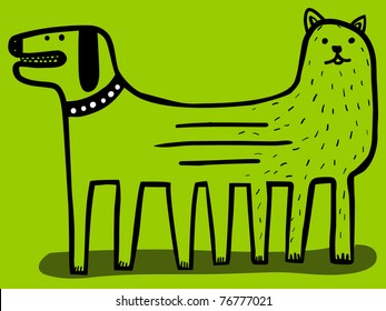 united dog and cat