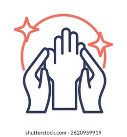 United Icon Element for Design