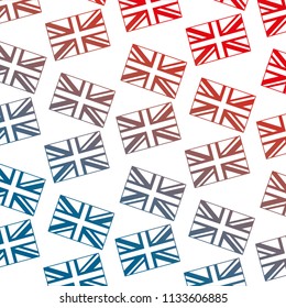 united kigdom flag national patriotism background