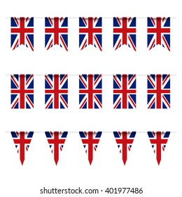 United Kindom flag bunting